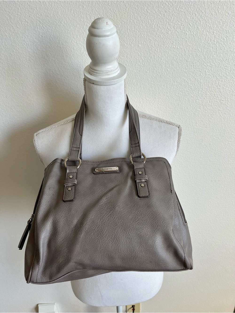 Rosetti Gray Shoulder Tote bag